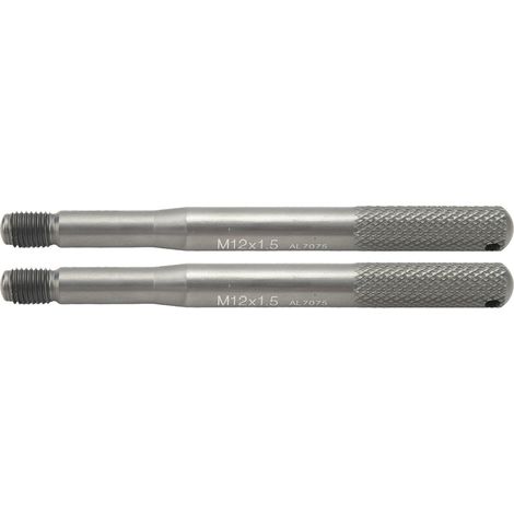 1 Paar Radzentrierbolzen, hochhart, verschleißfest, langlebig, rostfrei, Felgenbolzen-Pilotstift für PKW M12x1,5 (1/5)