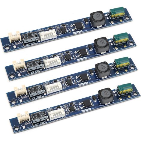 4 Pièces Carte LED Universelle 15‑24 Pouces pour Écran LCD, Amélioration et Réparation Professionnelle
