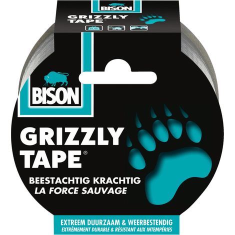 Ruban adhésif bison grizzly tape extra épais résistant aux intempéries