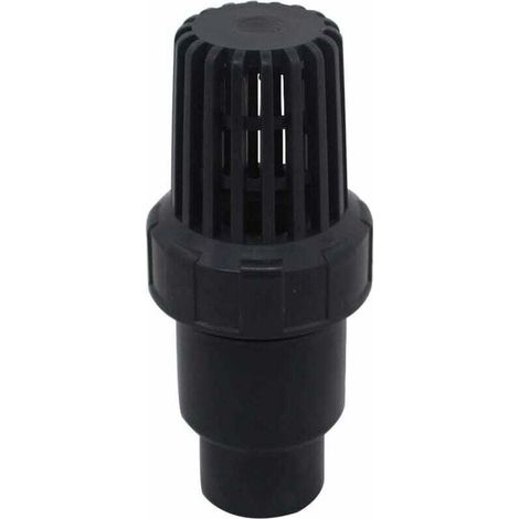 Clapet Anti-Retour à Bille PVC pour Pompe Piscine Diamètre Intérieur 32 mm