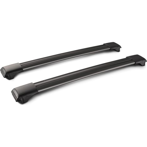 Rail Black, coppia barre portatutto in alluminio - 103 cm