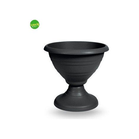 Fioriera campana antracite Ø 39 cm