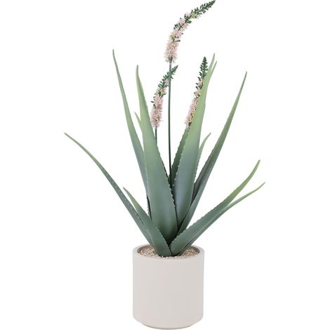 Grand cactus artificiel réaliste en pot 102 cm – Résistant aux UV, feuillage naturel, sans entretien – maison, bureau, jardin, terrasse – Décoration intérieure/externeérieur – vert (1/5)