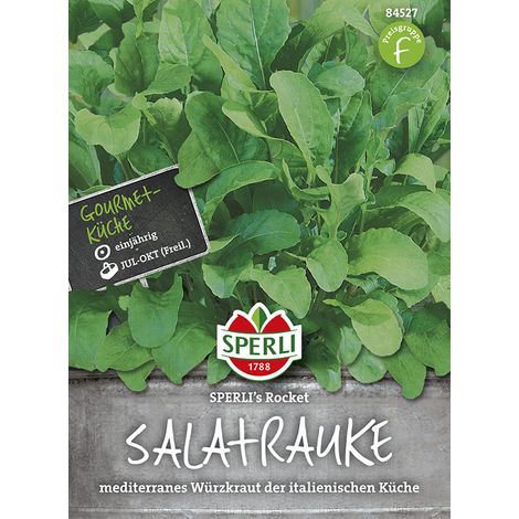 Sperli – Roquette Sperli's Rocket – Graines de légumes, annuelle, hauteur env. 20-30 cm (1/2)