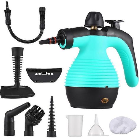 Nettoyeur vapeur à principal 1050 W multifunctional haute température pressurized nettoyage machine 9 pièces accessoire (1/5)