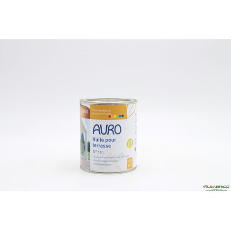Huile naturelle pour entretien terrasse n°110 AURO, Mélèze - (1/3)