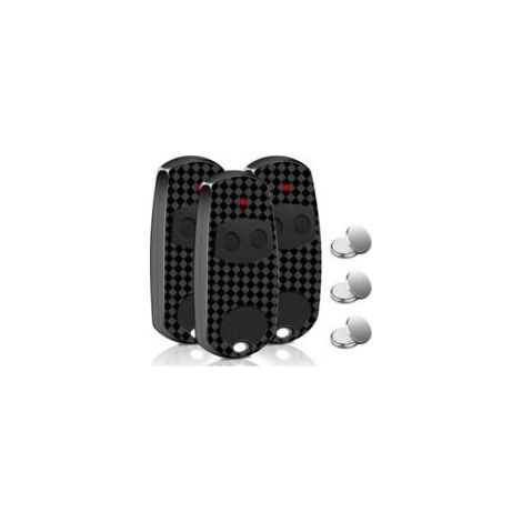 3PCS Telecommande pour Came 433,92 MHz Top 432EE, 2 Canaux Telecommande Portail Compatible avec Came Top-432EE/ EV/NA - Crezuo (1/4)