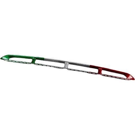 Selbstklebende Frontgrill-Mittelblende aus echtem Carbon für BMW 595 (2017-2024) (1/5)