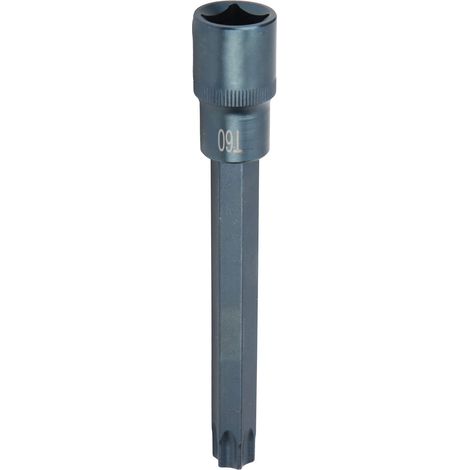 Embout douille étoile – 1/2×150×T60 – acier allié – adaptateur blister