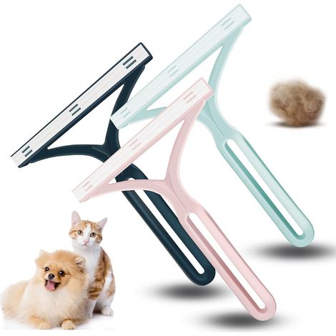 Épilateur pour animaux - Épilateur spécial pour chiens avec racleur multi-tissus et tapis - Meubles, canapés, tapis, voitures, (1/5)