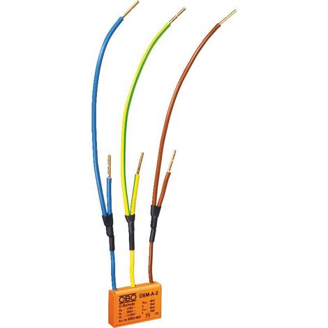 OBO Bettermann Modulo di protezione contro le sovratensioni per tutti i sistemi di installazione 255V, 5092460
