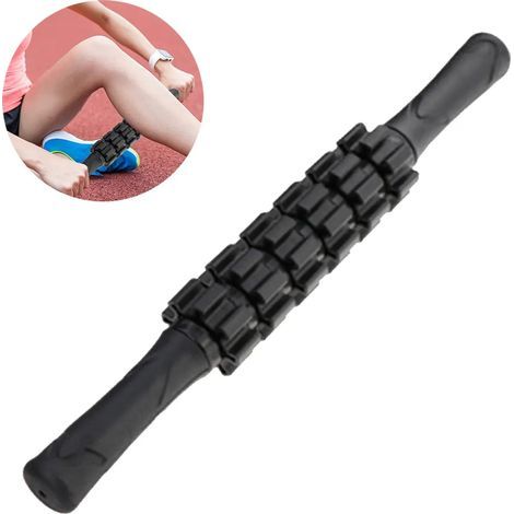 38,5 cm langer Muskelmassagestab mit ergonomischen Griffen, ultraportables Massagegerät für myofasziale Entspannung, Triggerpunkttherapie, Physiotherapie und Selbstmassage (1/5)