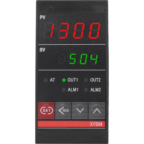 Intelligenter PID-Temperaturregler, industrielles Heiz- und Kühlrelais XY504, 100–240 V AC (1/5)
