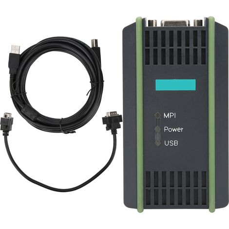 Cable Programación PLC USB-MPI para Siemens S7-300, Aislamiento Óptico y Resistente al Frío - Ideal para Entornos Industriales (1/5)