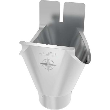 Zambelli Titanzink Meister-Stutzen oval 250/76 mit Logo, 130058-ZAM