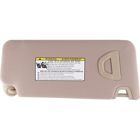 1 couleur : beige Matériau : plastique Pare-soleil gauche 83280-TA5-A51ZA (ancienne version)