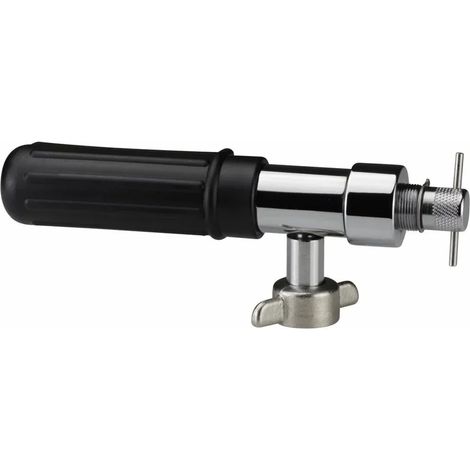Fusto - Ceomat - Piccolo riduttore di pressione per capsule di anidride carbonica, Collegamento CO2 di dimensioni: 3/4 connessione (1/3)