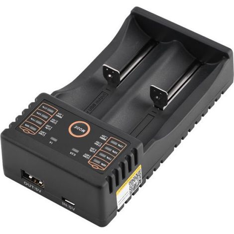 Shipenophy chargeur de batterie NiMH Shipenophy chargeur NiMH Liitokala Lii-202 Chargeur de batterie USB pour (1/5)