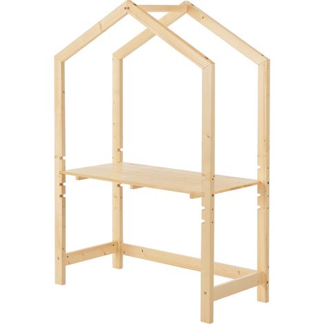 Bureau d'enfant pin 160 x 110 x 50 cm naturel (1/5)