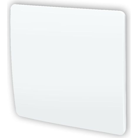 Carrera – Radiateur à inertie céramique 1000W – Chaleur douce et homogène – Design moderne blanc brillant – Commande électronique avec affichage digital
