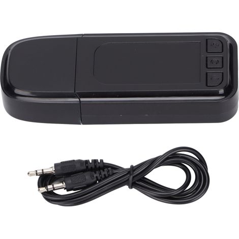 Transmetteur Bluetooth Double Sortie - Connexion USB AUX - Compatible TV Ordinateur - Portée 10 M - Puce Bluetooth 5.0 - 1 Pièce (1/5)