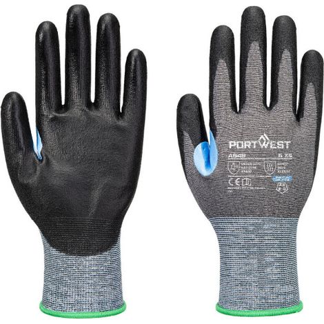 Guante de PU CS Cut D21 A649 XXL Gris/Negro (1/2)