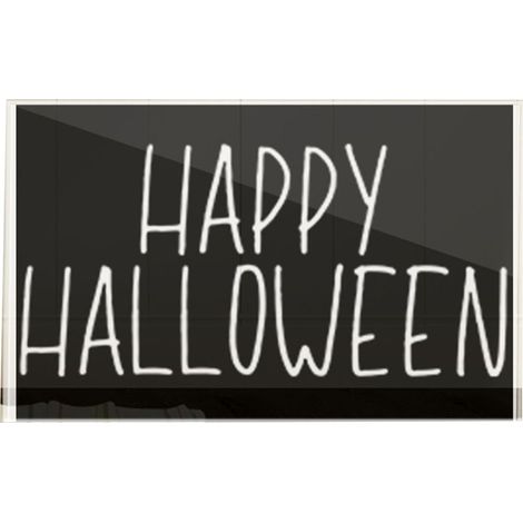 Ornement En Acrylique Halloween - Peinture Décorative Motif Festif - Pour Bureau Et Salon - Taille 11.5x19cm (1/5)