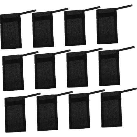 of 10 Exfoliating Soap Bags for Soap Maker Mesh Bubble Foam (1/5)