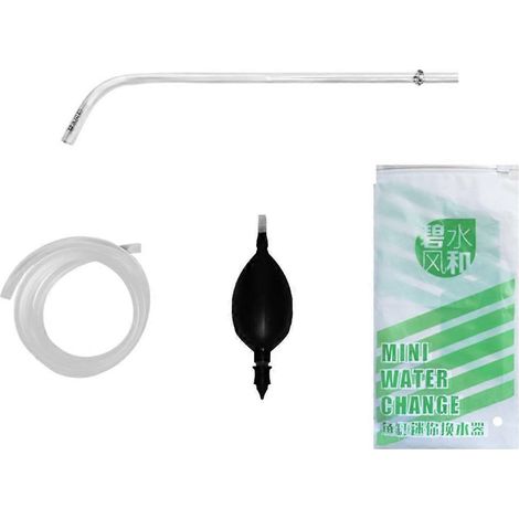 ensemble de siphons détachables pour aquariums portables - Nettoyeur pour aquariums en animalerie (1/5)