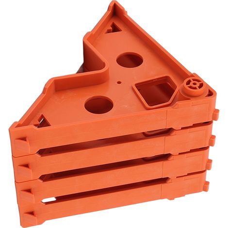 4 Pinces à peinture réutilisables - Support de séchage pour portes de meubles de cuisine, cadres de porte, moulures (1/5)
