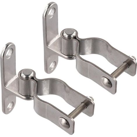 Ensemble de 2 charnières portail en acier inoxydable 304 138 (1/5)