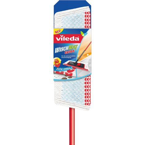 Vileda Bodenwischer WischMat Extra mit Teleskopstiel Reinigen (1/7)