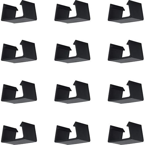 Pinces de Meuble de Patio Osier, 5,3 cm, Lot de 12 Pièces (1/5)