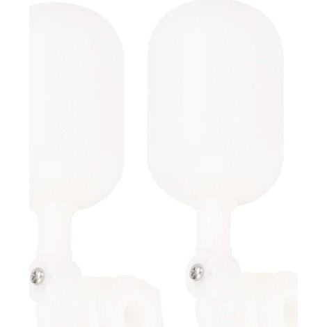 Aiperq 2-teiliges G3/8-Außengewinde-Schwimmerventil mit verstellbarem Arm, automatisches Absperr-Schwimmerventil aus Kunststoff zur Montage in Wassertanks (1/5)