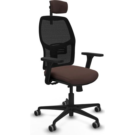 Silla de oficina piqueras y crespo Alfera negro brazos 3D (1/2)