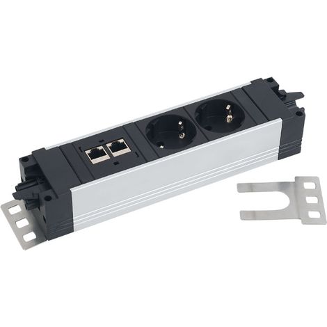 BACHMANN CHAPA DE SUJECIÓN ACERO INOXIDABLE RECTO, 940.097