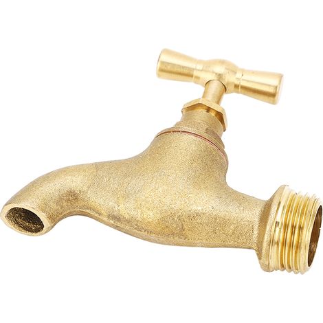 Robinet d'arrosage fileté G1/2 pouce avec vanne d'arrêt pour applications d'irrigation