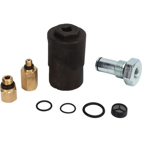 Kit de joint et raccord de test d'air pour régulateur de pression d'injecteur (IPR) 3C3Z9H529A, compatible avec Ford F250, F450 et F550 6.0L (1/5)