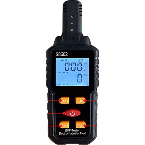 3-in-1-Strahlungsdetektor, Dosimeter, Electromagnetic, EMF, elektromagnetischer Tester