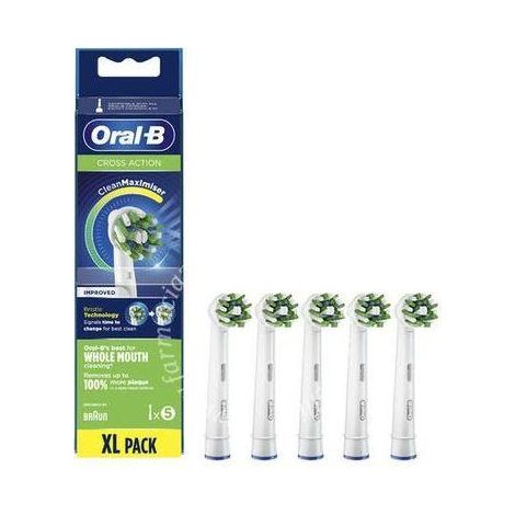 Oral-B CrossAction 80730885 cepillo de cabello 5 pieza(s) Blanco