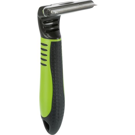Brosse carde 6 x 15 cm pour chien - Trixie (1/4)