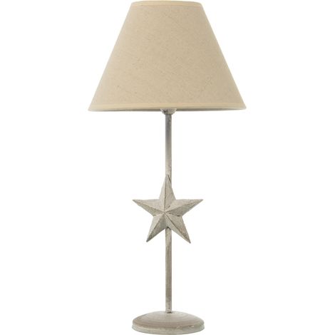 Tabellenlampe in dekaptem Metall+92249, 1x14 max40w nicht enthalten ° 23x48cm, Basi (1/3)