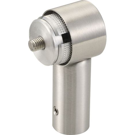 KWS Endstütze RS - gerade Rundrohr, 40mm, Edelstahl (1/3)