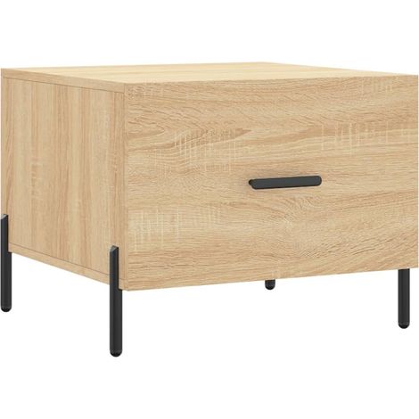 Maison Exclusive - Couchtisch Sonoma-Eiche 50x50x40 cm Holzwerkst