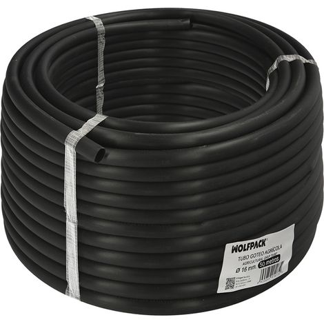 Tuberia De Riego Por Goteo Ø 16 mm. Espesor Tubo 1,2 mm. Uso Agricola 50 Metros
