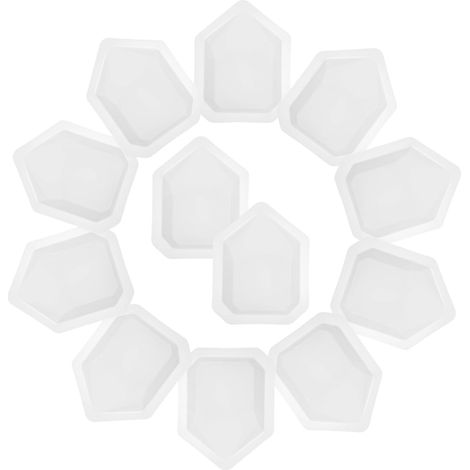 20 Pièces Bateaux de Pesée en Plastique Blanc Forme Bateau pour Laboratoire, Mesure Précise et Facile à Nettoyer, Plateau Réutilisable pour Poudre (1/5)