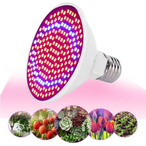 Lampe horticole LED à 200 LED, tête unique, pour la croissance des plantes, idéale pour le jardin et la serre (85-265 V) (1/5)