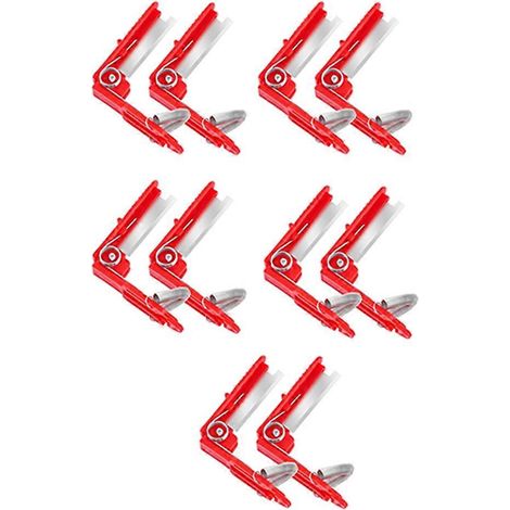10 pièces Gardening Picker jardin Finger fruit Picker jardin Orchard Hand outils pour Gardeners Picking Fruits rouge (1/5)