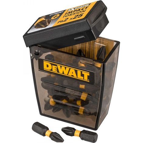 DeWalt DT70555T-QZ Schrauberbit-Set Impact Torsion PH2 25 Teile