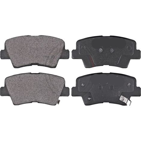 KIT PASTIGLIE FRENO POSTERIORI compatibile con HYUNDAI ELANTRA (MD,UD) / PASTIGLIE FRENANTI AUTO OEM PAD1989 PD3374 , / SOSTITUZIONE DIRETTA / BASSA POLVERE / SILENZIOSO